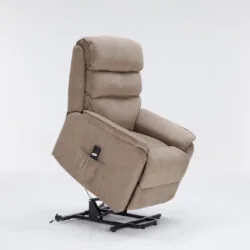 Electric Rise Recliner | Single Motor Rise and Recline Armchair for Elderly | Cambridge Fabric - Image 3