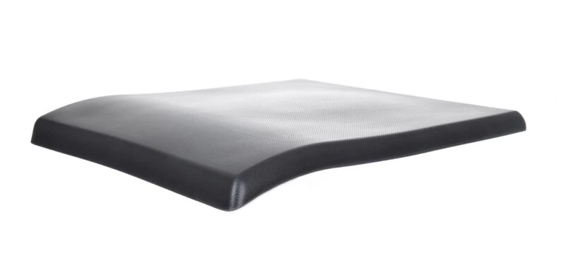 Black and gray Wheelable commode seat accessory.