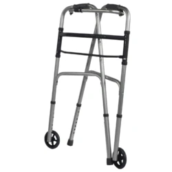 Walking Frame On Wheels | Folding Zimmer Frame For Seniors - Image 6
