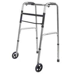 Walking Frame On Wheels | Folding Zimmer Frame For Seniors - Image 8