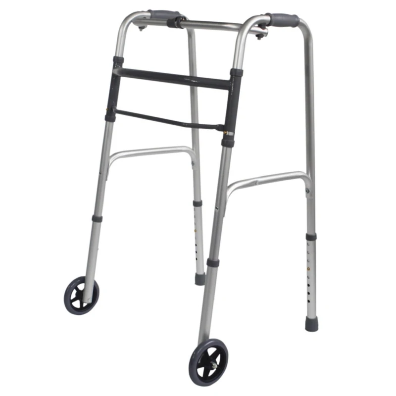 Walking Frame On Wheels | Folding Zimmer Frame For Seniors - Image 8