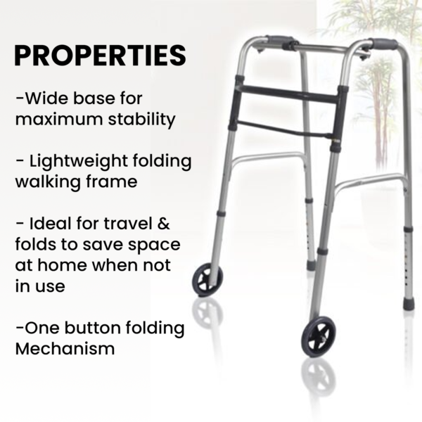 walking frames with wheels-zimmer frame- walker on wheels for elderly