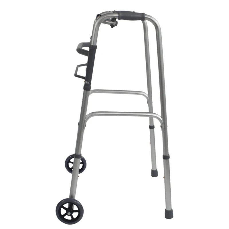 Walking Frame On Wheels | Folding Zimmer Frame For Seniors - Image 5