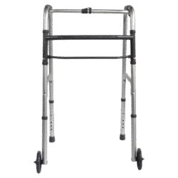 Walking Frame On Wheels | Folding Zimmer Frame For Seniors - Image 11
