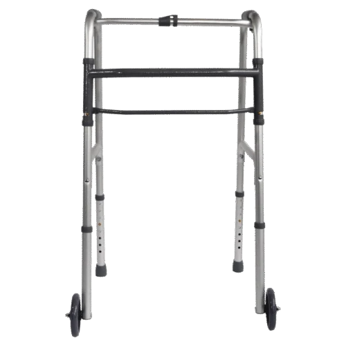 Walking Frame On Wheels | Folding Zimmer Frame For Seniors - Image 11