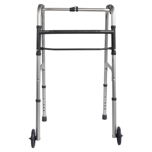 walking frames with wheels-Folding Zimmer Frame for seniors zimmer frame- walker on wheels for elderly