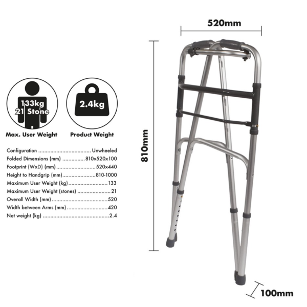 walker-walking-frame-folding-walking-frame for seniors elderly