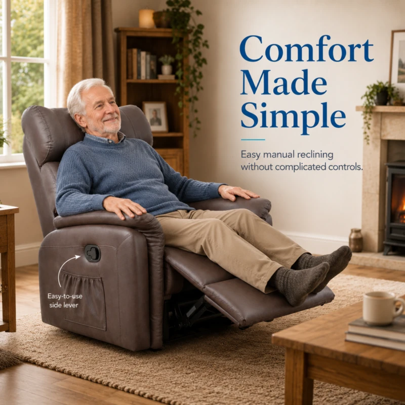 Manual Riser Recliner Armchair 5