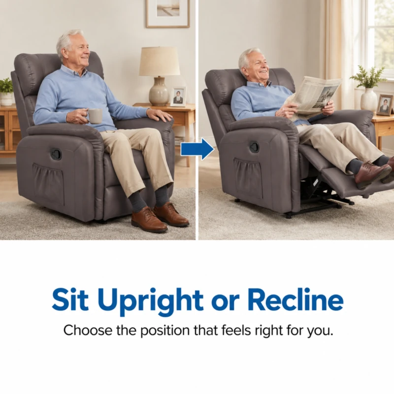 Manual Riser Recliner Armchair 2