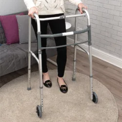 Walking Frame On Wheels | Folding Zimmer Frame For Seniors