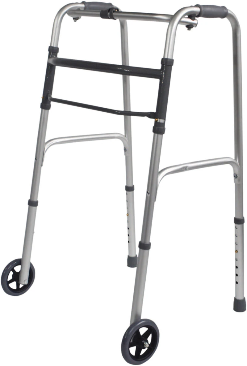 Walking Frame On Wheels | Folding Zimmer Frame For Seniors - Image 3