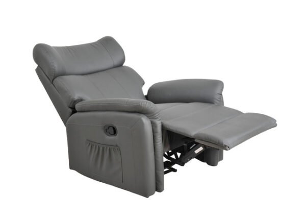 Armchair Riser Recliner, Recliner Armchair, Grey Recliner Armchair, Manual Recliner Armchair