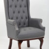 grey Armchair Chesterfield Armchair, Leather Armchairs For Elderly