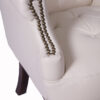 Chesterfield Armchair, Cream Armchair, Leather Armchairs For Elderly