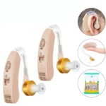 Digital Hearing Aid | Inner Ear Hearing Instrument for Elderly & Seniors | 2x Hearing Aid - Image 2