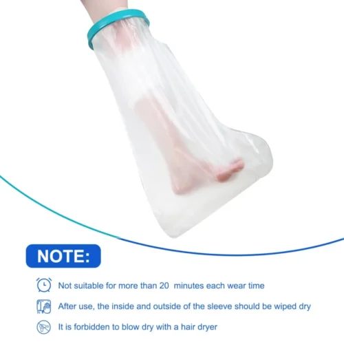 Waterproof Plaster Cast Cover | Leg Cast Cover for Shower - Image 4