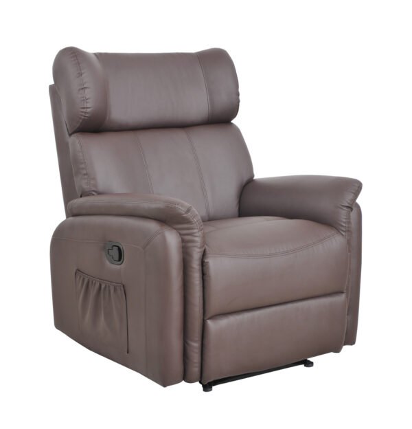 Manual Recliner Armchair, Leather Recliner Armchair brown armchair