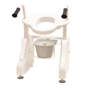 Electric Raised Toilet Seat | Commode Raised Toilet Seat | One Button Operation | Height Adjustable | Battery Operated