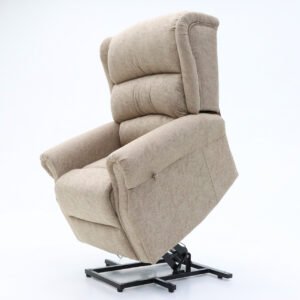 Dual Motor Electric Rise Recliner | Rise and Recline Armchair for Elderly | Cambridge Fabric