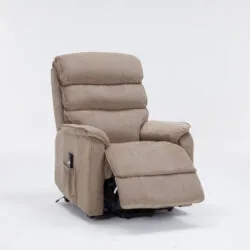 Electric Rise Recliner | Single Motor Rise and Recline Armchair for Elderly | Cambridge Fabric - Image 4