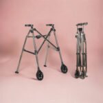 Folding Walking Frame with Wheels | Ultra Lightweight Weighs Only 3kg - Image 11