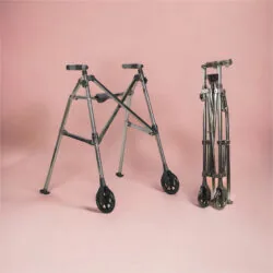 Folding Walking Frame with Wheels | Ultra Lightweight Weighs Only 3kg