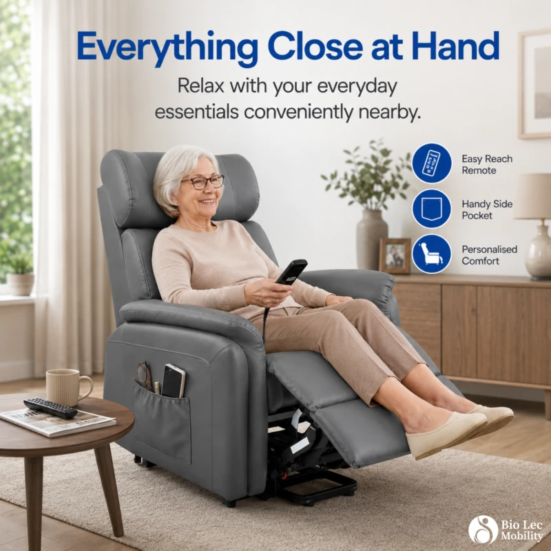 Dual Motor Riser Recliner chair 1
