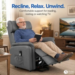 Dual Motor Riser Recliner chair 1