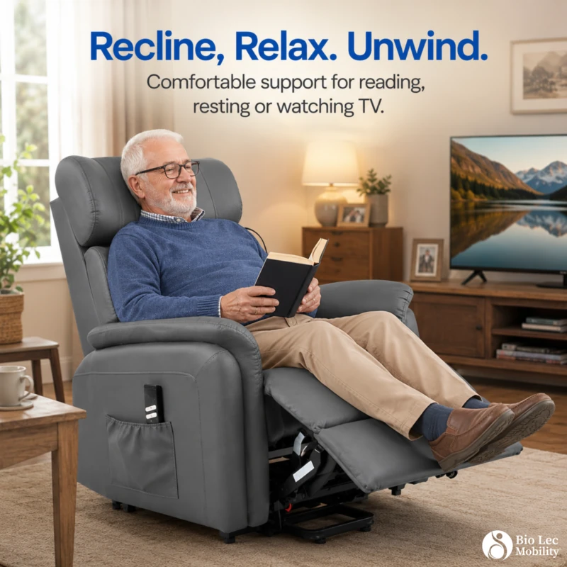 Dual Motor Riser Recliner chair 1
