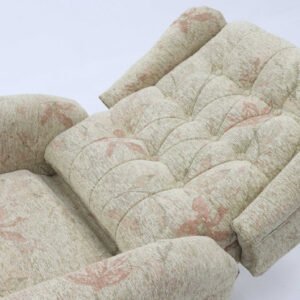 Dual Motor Riser Recliner Chair | Gina Coco Fabric | Electric Riser Chair for Elderly