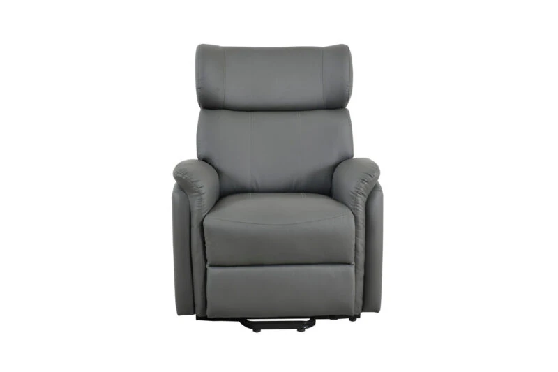 Leather Riser Recliner Riser Recliner Dual Motor Silent Operation