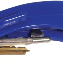 Blue key turner holding multiple keys.