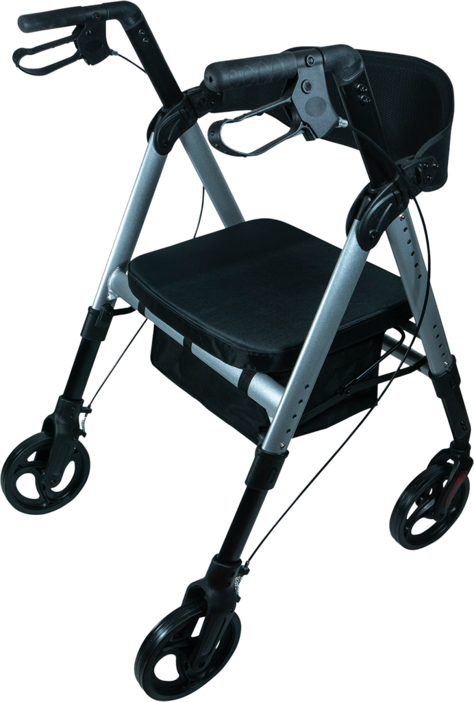 bariatric rollator, bariatric walker with seat, heavy duty rollator, heavy duty rollator with seat, bariatric 4 wheeled walker