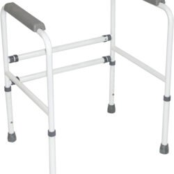Toilet Safety Frame for Elderly | Heavy Duty & Adjustable | Support Up To 190kg | Durable & Affordable - Image 1