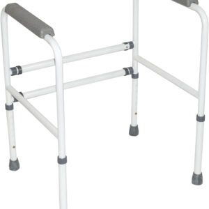 Toilet Safety Frame for Elderly | Heavy Duty & Adjustable | Support Up To 190kg | Durable & Affordable