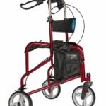 3 Wheel Rollator Walker | Folding Tri Walker With Seat for Elderly - Image 7