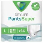Adult Pull Up Incontinence Pants | Drylife Pants Super | Size: Large Pack of 14 | Absorption: 1850ml - Image 3
