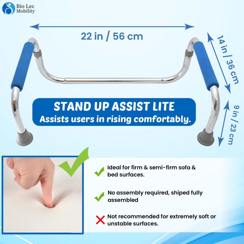 Sofa Stand Assist Lite-Aids To Help Standing Up, Sitting To Standing Aids, Help Standing Up From Chair Uk