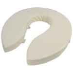 Foam Padded Toilet Seat Raised | Toilet Raiser for Elderly & Disabled - Image 1