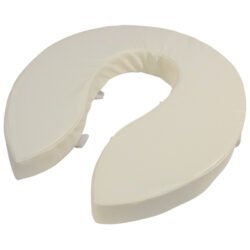 Foam Padded Toilet Seat Raised | Toilet Raiser for Elderly & Disabled - Image 1