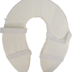 Foam Padded Raised Toilet Seat | Toilet Seat Extender for Elderly & Disabled