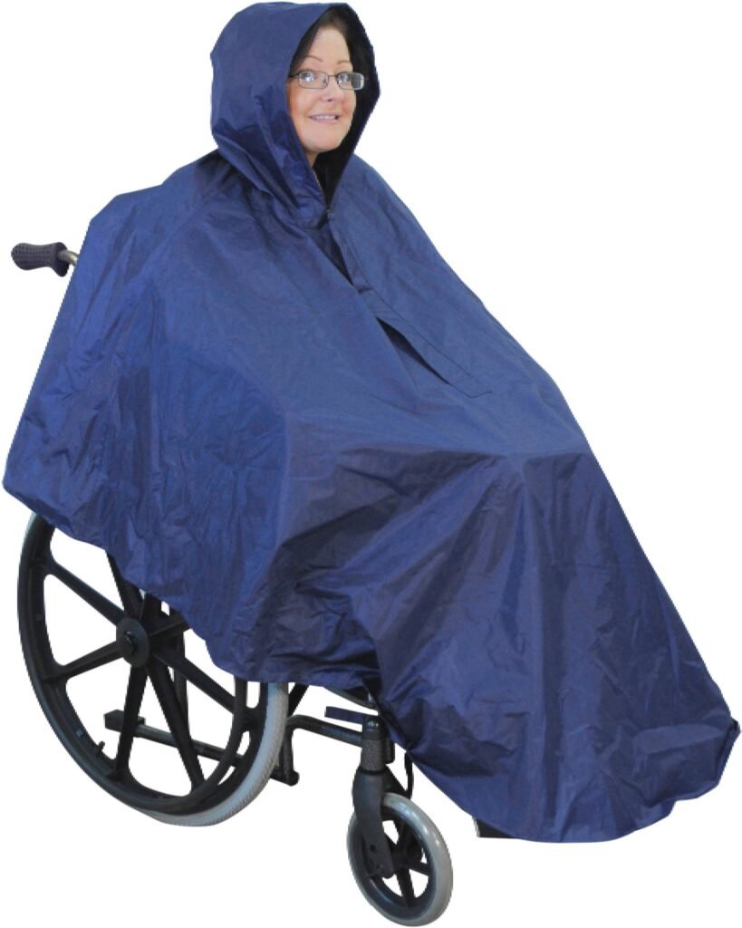 wheelchair poncho, wheelchair poncho ladies, wheelchair poncho fleece, wheelchair poncho child, wheelchair poncho with sleeves