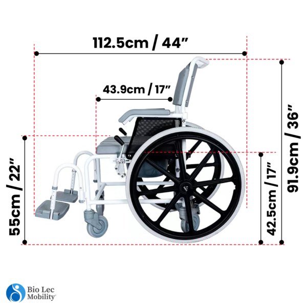 Commode Wheelchair