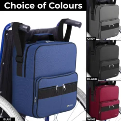 Wheelchair Bag Large Side Under Seat Storage - Image 7