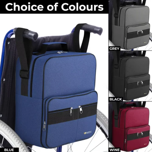 Wheelchair Bag Large Side Under Seat Storage - Image 7