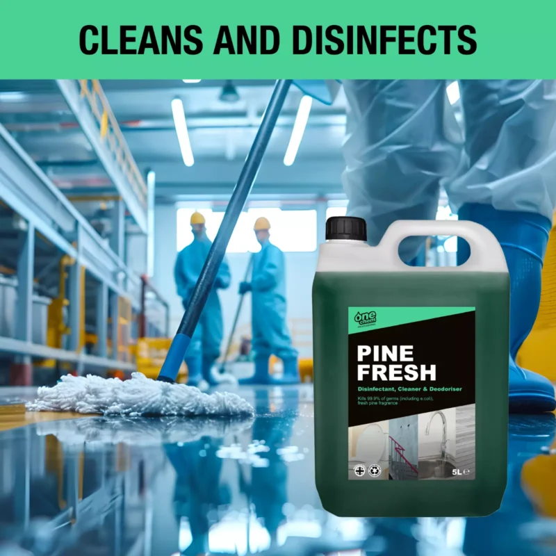 Disinfectant & Antibacterial Solution | Pine Fresh Disinfectant - Image 3