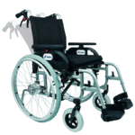 Manual Heavy Duty Wheelchair | Extra Wide Wheelchair | Barracuda Wheelchair With Drum Brakes - Image 1