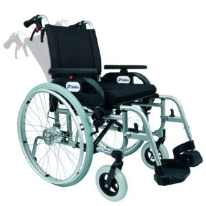 Manual Heavy Duty Wheelchair | Extra Wide Wheelchair | Barracuda Wheelchair With Drum Brakes