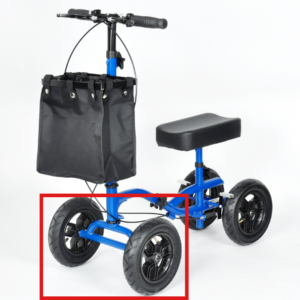 Replacement Pneumatic Wheels for Knee Scooter Walker