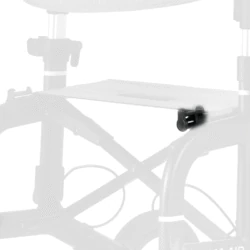 Seat of Mobilex Puma Air Rollator with visible branding.